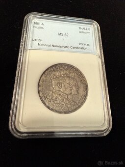 Toliar William I. 1861 Prusko - 3