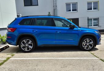 Škoda Kodiaq Sportline 4x4 DSG webasto 360kam race blue - 3