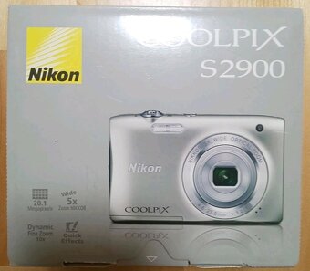 Predam fotoaparat Nikon CoolPix, 20 MPix, 5x opticky zoom. - 3