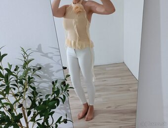 Pastelový žltý top 💛 - 3