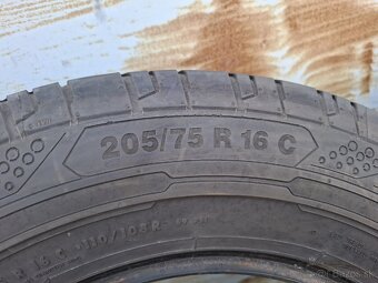 Letné pneumatiky 205/75 R16C Continental - 3