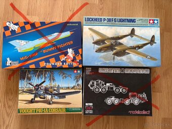 Predám rôzne plastikové modely - 3