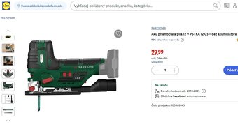 PARKSIDE® Priamočiara kyvadlová píla PSTK 800 G5 - 3