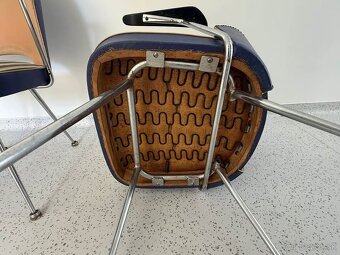 Retro stoličky s podrúčkami – 3 ks - 3