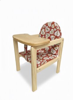 Predávam detské kombinované stoličky - Srdiečko - 3