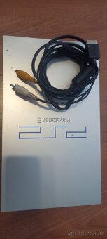 Sony PlayStation 2  model SCPH-50004 Satin Silver - 3