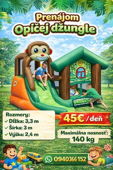 🏰 Prenájom skákacích hradov 🏰 - 3