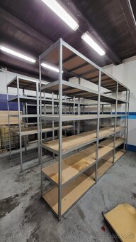 Kovový regál 280x120x60 - 3