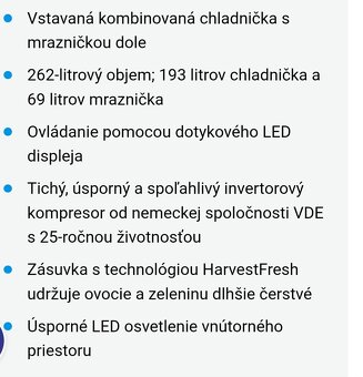 Vstavana Nova Beko chladnicka s mraznickou - 3