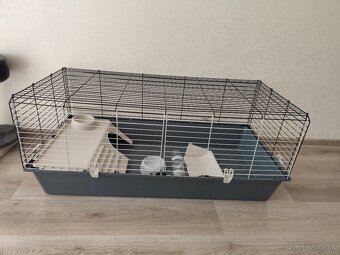 Predám klietku pre morča/králika s výbavou - 3