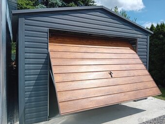 Plechová garáž 4x5m - 3