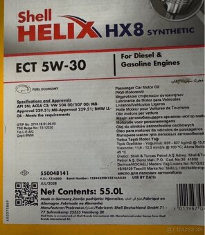 5 x Shell plechový sud 55 L - 3