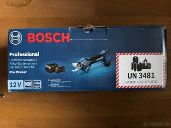 Aku záhradné nožnice Bosch Pro Pruner 12V - 3