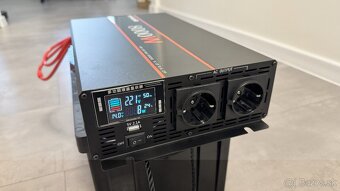 Menič 12 V → 230 V, čistý sínus 8kW / 4Kw - 3