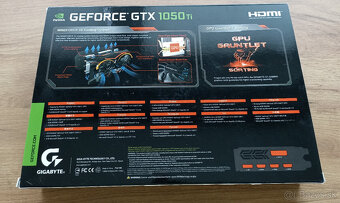 Funkčná grafická karta Geforce GTX 1050Ti - 3
