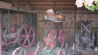 Stabilný motor , parný stroj , stirlingov motor - 3