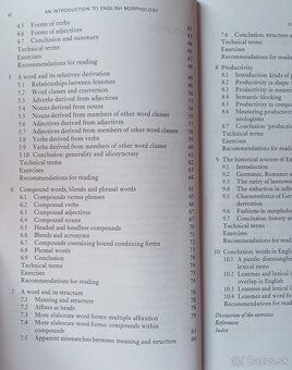 Predám knihu An Introduction to English Morphology - 3