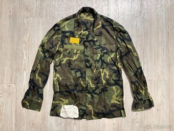 Vojenská bunda s potlačou, blúza vz. 85, maskáče ČSĽA, misia - 3