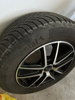 zimné pneumatiky Continental 195/65 R15 T na alu diskoch - 3