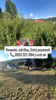 KOSENIE – MULČOVANIE – ČISTENIE POZEMKOV - 3