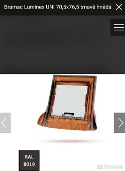 Strešné okno BRAMAC LUMINEX - 3