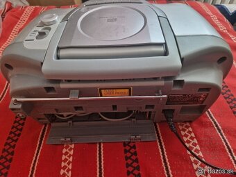 Prenosný CD + Kazetový Rádiomagnetofón PANASONIC - 3