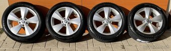 NANUQ originá škoda alu disky z Octvia IV 215 55 R17 - 3