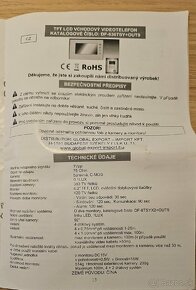 Na predaj vchodovy zvocek káblový video telefon dve jednotky - 3