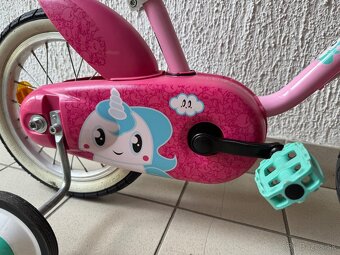 Dievčenský bicykel Btwin 14" - 3
