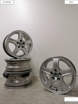 Original Skoda Octavia alu disky 5x100 R15 6x15 ET38 1203 - 3
