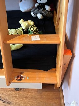 Poschodova postel 127x207cm - pouzita - 3