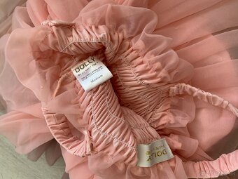 Detské šaty zn. DOLLY by Le Petit Tom veľ. Medium 6-8 rokov - 3