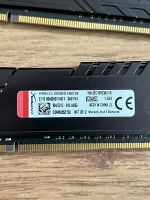 HyperX 8GB + 8GB (16GB Kit) DDR4 - 3
