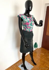 Dámska riflová sukňa - 3