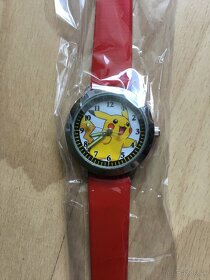 Nové červené hodinky Pokémon Pikachu - 3