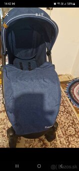 Športový kočík lionelo Annet plus blue denim - 3
