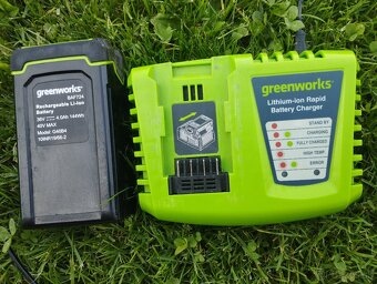GREENWORKS aku kosačka - 3