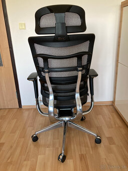 Ergonomická stolička Mosh Airflow 801 sivá - 3