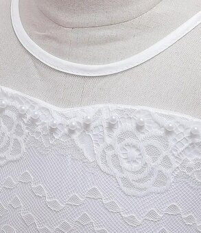 prvé sväté prijímanie šaty detské aj doplnky a spodnička - 3