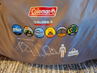 Nafukovací stan Coleman Valdes 4 - 3