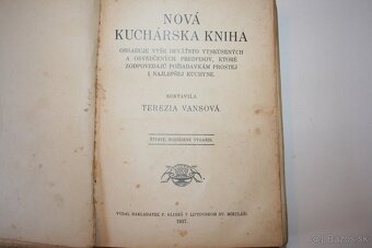 Terezia Vansová: NOVÁ KUCHÁRSKA KNIHA - 3