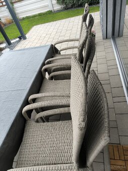 Záhradné stoličky - 8x - 3