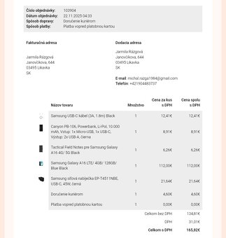 Samsung A16 + príslušenstvo (nový a v záruke) - 3