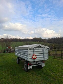 Traktorová vlečka príves 5t - 3