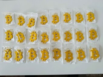 Voňavky do auta v tvare BTC - 3