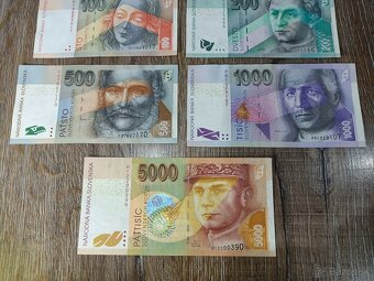 Sada Slevenských bankoviek - 3
