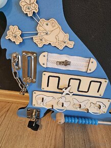 Nová drevená busy board PES - 3