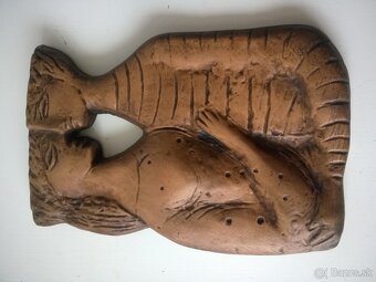 Milenci -retro reliéf - 3