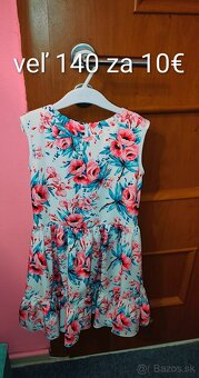 Spoločenské šaty veľ.140 - 3