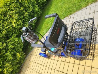 Novy elektrický invalidny vozik - skúter pre ZTP seniorov - 3